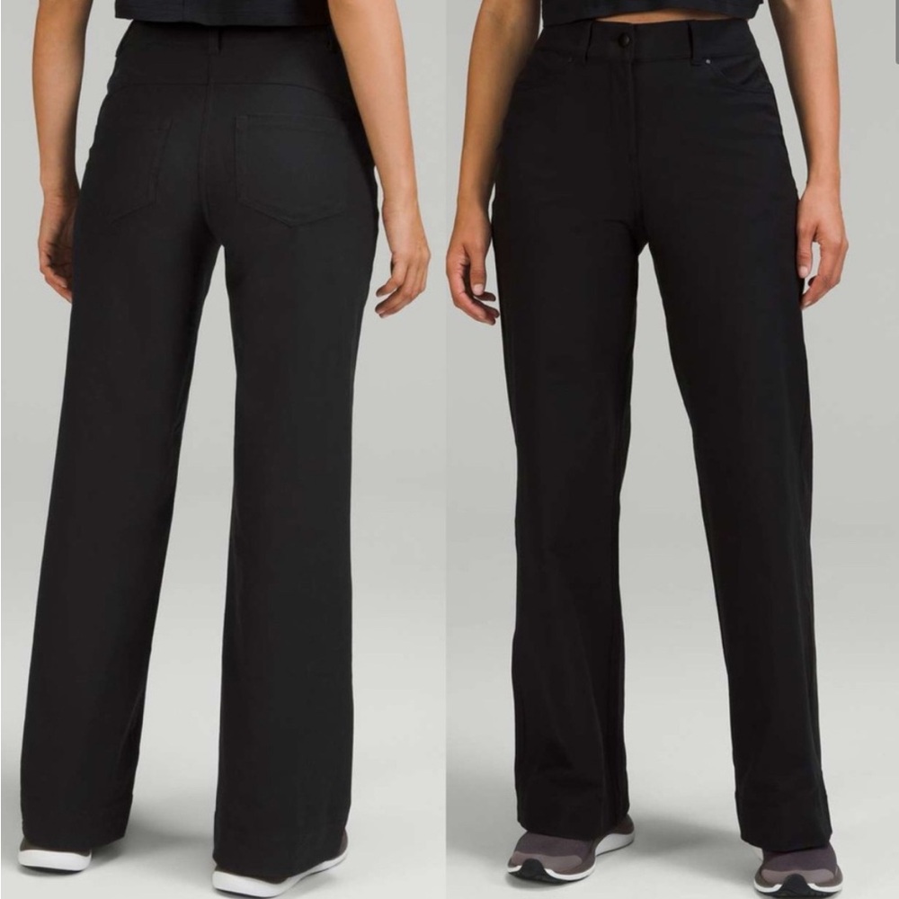 Lululemon Black Wide Leg Pants